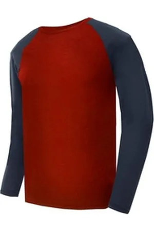 Skratta Thermohemd Herren Merino Thermounterwäsche Arne rot L