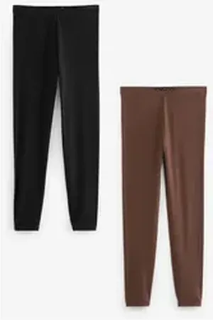Next Leggings Fußlange Leggings (2-tlg) schwarz 80 (GB: 12 Tall)