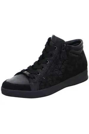 ARA Damen Stiefelette Rom Sneaker schwarz 38 EU