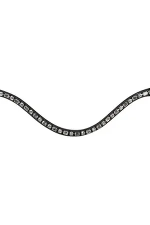 Hkm Trensenzaum Stirnband -Amazing- silberfarben Pony