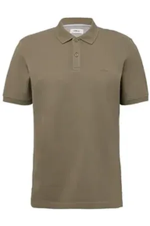 QS by s.Oliver Poloshirt Poloshirt aus Baumwollpiqué kurzarm, Kragen, Knöpfe, Logo XXL