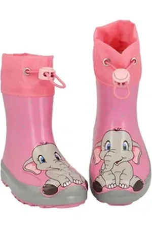 Beck Kleinkinder Gummistiefel Fina mit Warmfutter Gummistiefel rosa 28