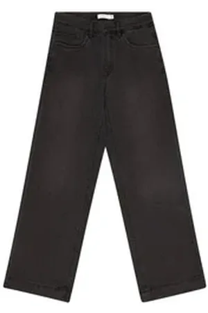 NAME IT Weite Jeans ROSE (1-tlg) Plain/ohne Details schwarz 170
