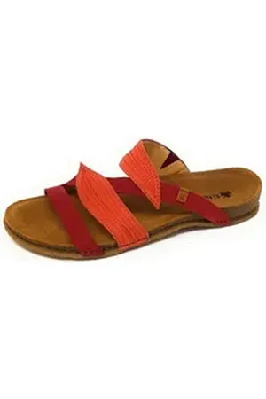 El Naturalista Klassische Sandalen für Damen in rot rot Pantolette (1-tlg) rot