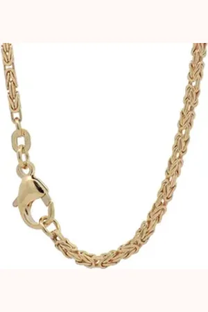HOPLO Königskette Goldkette Königskette Armkette Breite 1,8 mm 18,5 cm 585-14 Karat Gold, Made in Germany goldfarben 18,5 cm Armkette Damen