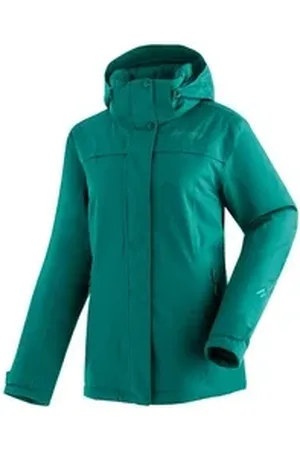 Maier Sports Funktionsjacke Lisbon Damen Jacke, warm wattierte Winterjacke, wind/wasserdicht, Regular Fit grün 38