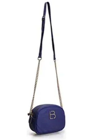 Lucky Bees Rucksack 100% POLYVINYL LEATHER, 15 cm x 7 cm B1565 blau