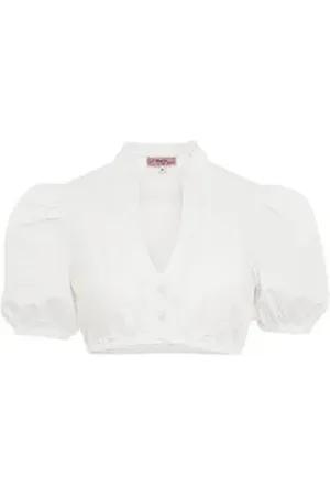 MARJO Dirndlbluse ZELL weiß 38