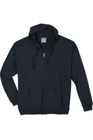 Ahorn Sweatjacke Ahorn Kapuzen-Sweatjacke Übergröße dunkelblau blau 10XL