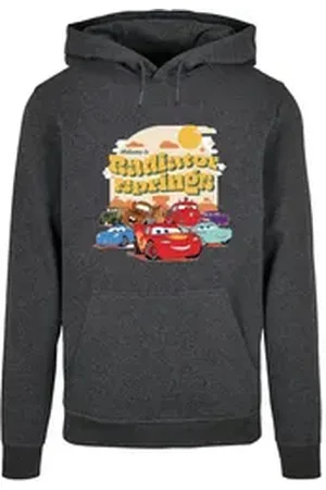 Absolute Cult Kapuzensweatshirt Herren Cars - Radiator Springs Group Basic Hoody (1-tlg) grau M