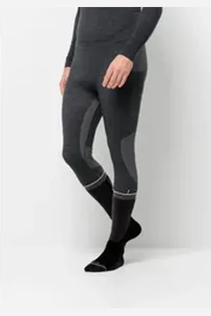 Jack Wolfskin 3/4-Leggings SEAMLESS WOOL PANTS M grau XL (54/56)