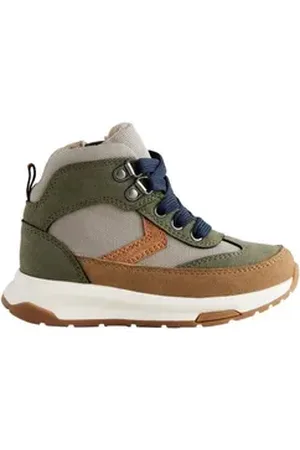 Next Wasserabweisende Walker-Stiefel mit Reißverschluss Wanderstiefel (1-tlg) grün 21,5 EU