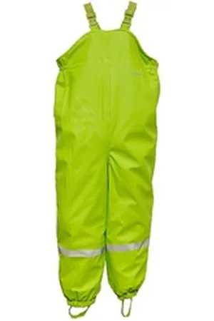 BMS Schneelatzhose Thermo Buddelhose mit Fleece Futter 100% wasserdicht & pflegeleicht grün 98