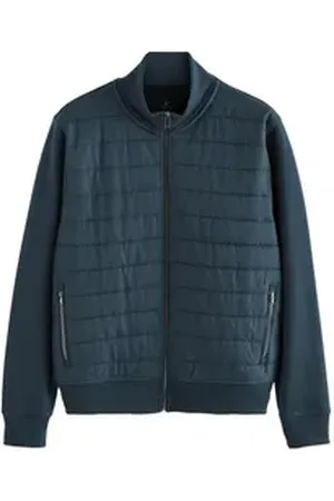 Next Steppjacke Hybrid-Jacke mit Stehkragen. (1-St) blau XS