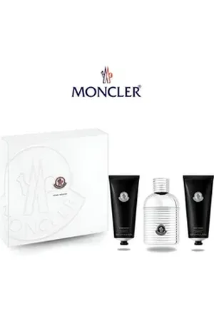 Moncler Pflege-Geschenkset POUR HOMME Deluxe Set - Ideal zum Reisen & Verschenken, 3-tlg., Exklusiv + Limitiert
