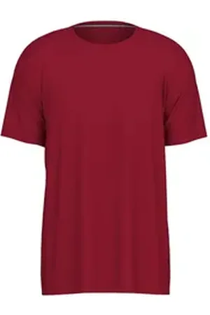 Calida Kurzarmshirt Remix Basic Sleep Herren (1-tlg) rot L (52/54)