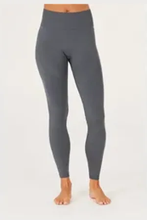 Endurance ATHLECIA Funktionstights NAGAR mit angesagtem High-Waist-Bund blau|grau S/M