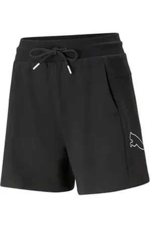 PUMA Trainingsshorts Damen Short POWER Colorblock High-Waist TR 673640 schwarz S
