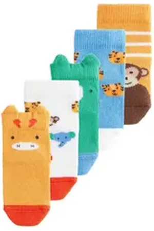 Next Kurzsocken Babysocken im 5er-Pack (5-Paar) blau 68-80 (6-12 Mon.)