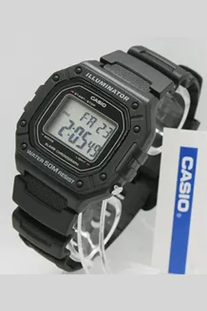 Casio Quarzuhr Herrenuhr W-218H-1AVEF, (1-tlg)