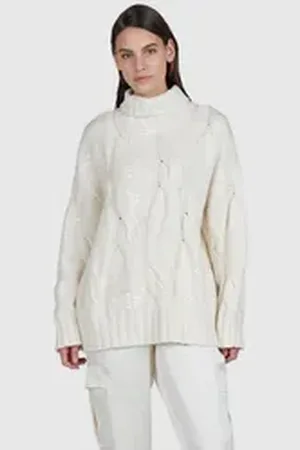 Marc Aurel Longpullover weiß 34