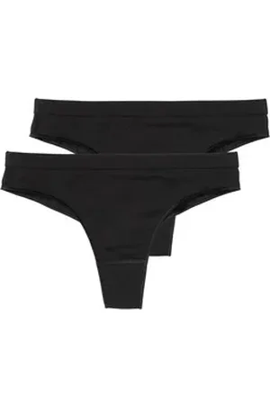 Speidel String (2er Pack) mit feinen Nähten schwarz S