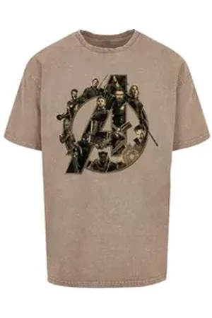 Absolute Cult T-Shirt Herren (1-tlg) braun 5XL