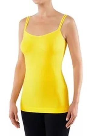 Falke Tanktop Cool (1-tlg) für angenehme Kühlung gelb XS