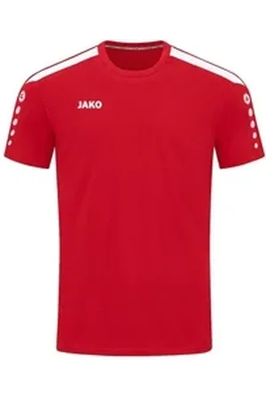 Jako T-Shirt Power T-Shirt Kids Kurzarm-Shirts Kinder Baumwolle rot 128