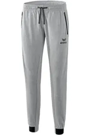 Erima Sweathose Damen Essential Sweathose grau|schwarz 44