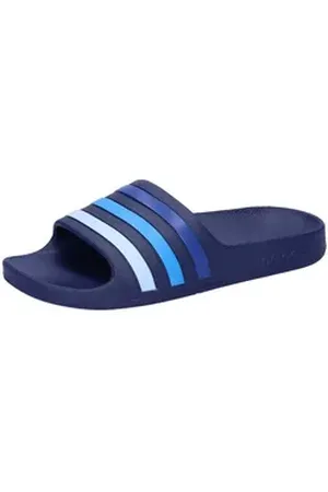 adidas Performance CORE Kinder Badeschlappen ADILETTE AQUA K Badeschuh blau 37 EU