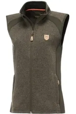 Parforce Jagdweste Damen Wollweste Ryeland braun 3XL