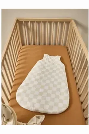 Vertbaudet Babyschlafsack Baby Sommerschlafsack DACKEL, Sommerschlafsack, 2,5 TOG beige 85CM