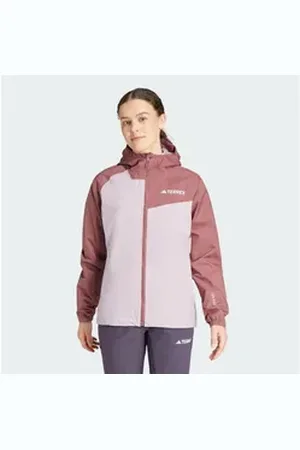 adidas TERREX Funktionsjacke TERREX MULTI 2L RAIN.RDY REGENJACKE lila M