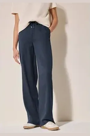 CECIL Culotte High Waist blau L