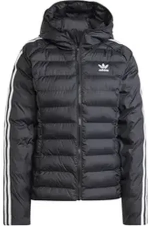 adidas Originals Steppjacke Damen Steppjacke HOODED PREMIUM SLIM (1-St) schwarz S