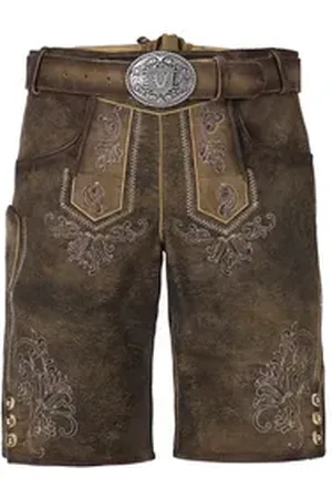 KRÜGER Trachtenlederhose Paolo Herren braun 56