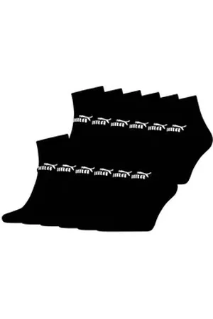 PUMA Socken Elements Quarter Kurzsocken (Set, 6-Paar) kurzer Schaft, Logo schwarz 43/46