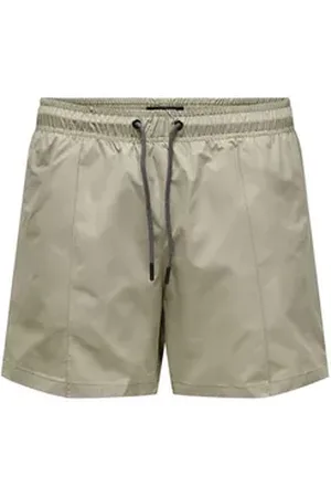 Only & Sons Badeshorts Badehose TED LIFE Schwimm-Shorts (1-St) grau L