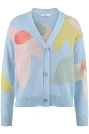 hessnatur Strickjacke blau S