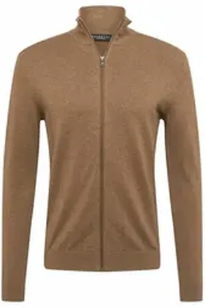 SELECTED HOMME Strickjacke Berg (1-tlg) Weiteres Detail braun XXL