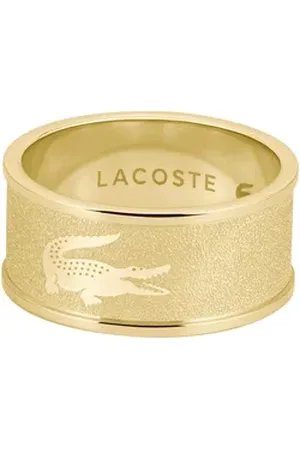 Lacoste Fingerring BACKHAND, 2040485G,H,J, 2040486G,H,J gelb|goldfarben 62