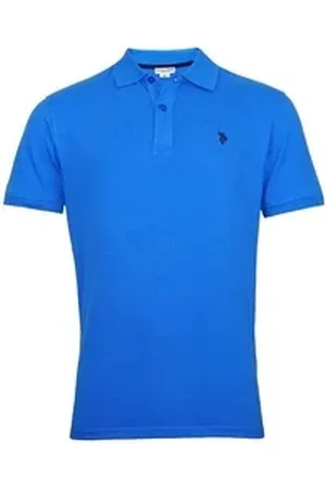 U.S. Polo Assn. U.S. Polo Assn Poloshirt Poloshirt Basic Kurzarmshirt (1-tlg., 1) blau XXL