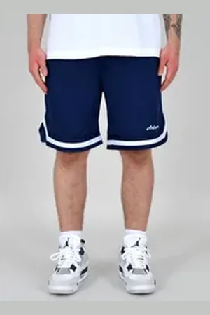 adam Shorts Herren Hose kurz Sweat Shorts Sport Shorts Basketball Shorts Stretch Herren Shorts Fitness Shorts kurze Hose Sommer Shorts Mesh Shorts blau L