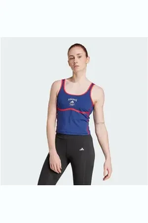 adidas Performance Tanktop INTEGRATED LOW-SUPPORT BRA HERITAGE TANKTOP schwarz L