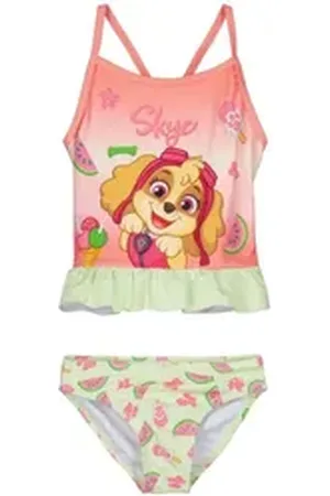 Paw Patrol Tankini Skye Flamingo grün 116