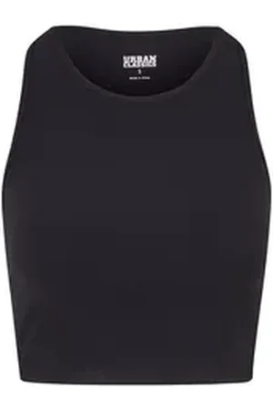 Urban classics Muskelshirt Ladies Sports Top Rib (1-tlg) schwarz XL
