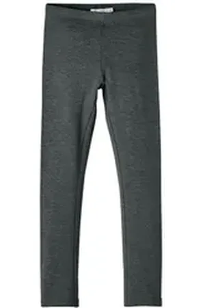 NAME IT Leggings NKFDAVINA SOLID SWE LEGGING BRU N schwarz 158