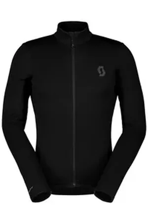 Scott Langarmshirt Gravel Warm Merino LS körperbetont geschnitten schwarz XL