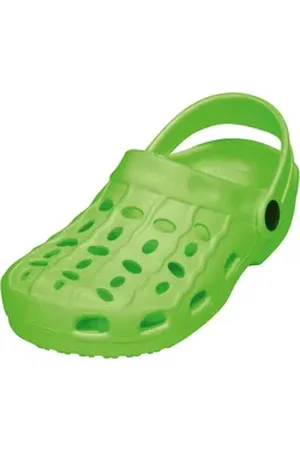 Playshoes Outdoorschuh EVA-Clog Basic, in grün, Größe 24/25 grün